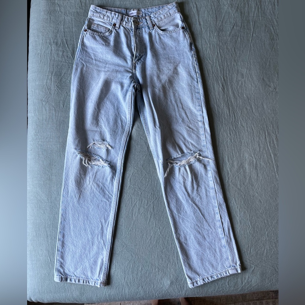 Zara, Straight Jeans, Size US 4